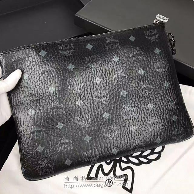 MCM手包 原單 2153 MCMSTARP經典簡約手拿包 配手拎帶子 MCM女包 手拿包  mdmc1382